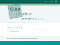 glaswerkerstreun.de Webseite Vorschau