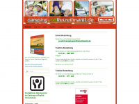 campingundfreizeitmarkt.de Webseite Vorschau