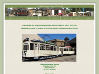 strassenbahn-chemnitz.de Webseite Vorschau