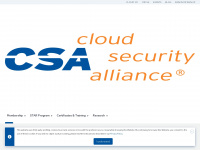 cloudsecurityalliance.org Webseite Vorschau