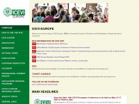 icevi-europe.org Webseite Vorschau