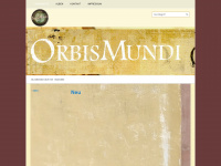 orbismundi.de Webseite Vorschau