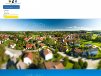 vg-windach.de Webseite Vorschau