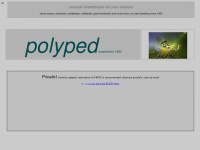 polyped.de Webseite Vorschau