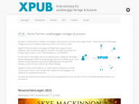 xpub.eu Webseite Vorschau