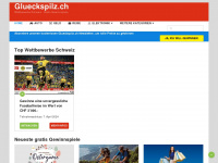glueckspilz.ch Webseite Vorschau