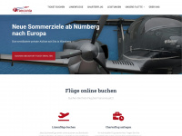 franconia-air-service.de Webseite Vorschau