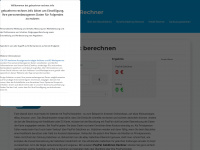 gebuehren-rechner.info Webseite Vorschau