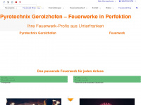 pyrotechnix.de Webseite Vorschau