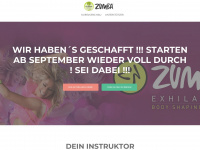 zumba-stflorian.at Webseite Vorschau