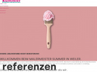 maler-summer.com Webseite Vorschau