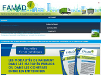 famad.fr Webseite Vorschau