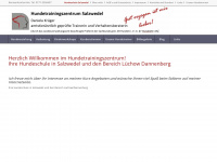 hundeschule-salzwedel.de Webseite Vorschau