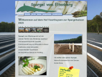 spargel-eltenberg.de Webseite Vorschau