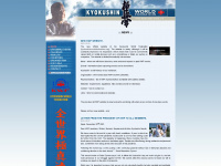 kyokushin-world.org Webseite Vorschau