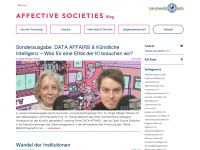 affective-societies.de Webseite Vorschau