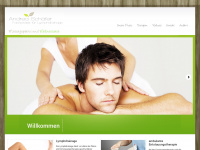 massagepraxis-schaefer.de Webseite Vorschau