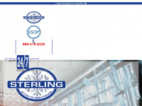 sterling-refrigeration.com Webseite Vorschau
