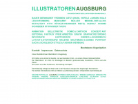 illustratorenaugsburg.de Webseite Vorschau