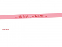metzg-grill.ch Webseite Vorschau