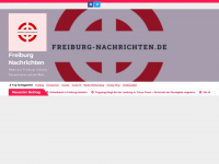 freiburg-nachrichten.de Webseite Vorschau