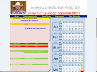 linedanceaxel.de Webseite Vorschau