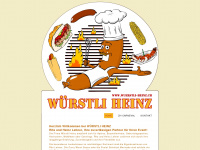 wuerstli-heinz.ch Webseite Vorschau