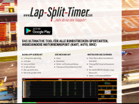 lap-split-timer.com Webseite Vorschau