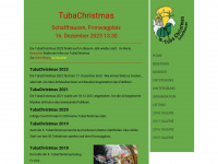 tubachristmas-sh.ch Webseite Vorschau