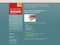 elektro-rieger.net Webseite Vorschau
