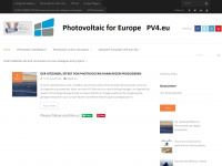 pv4.eu Webseite Vorschau