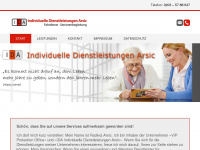 ida-arsic.de Webseite Vorschau