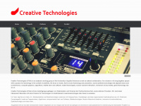 creative-technologies.de Webseite Vorschau