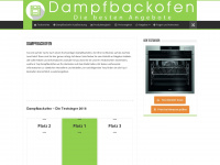 dampfbackofen24.de Webseite Vorschau