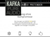 kafkapureaudio.com Webseite Vorschau