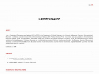 karsten-mause.com Webseite Vorschau