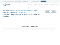 utilia.it Webseite Vorschau