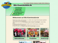 bsj-eventmodule.de Webseite Vorschau