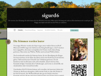 sigurd6.com Webseite Vorschau