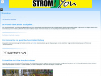 strom4you.info Webseite Vorschau