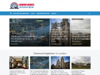 london-guides.com Webseite Vorschau