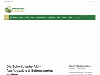 schwaebischealb.org Webseite Vorschau