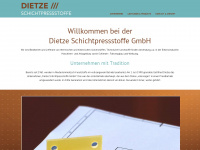 dietze-kunststoffe.de Webseite Vorschau