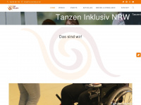 tanzeninklusiv.de Webseite Vorschau