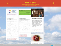 kiez-info.de Webseite Vorschau