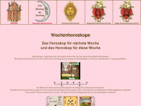 wochenhoroskope.com Webseite Vorschau