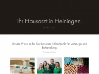 hausarzt-lux.de Webseite Vorschau