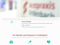 arztpraxis-urdenbach.de Webseite Vorschau