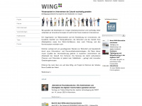 wing-projekt.de Webseite Vorschau