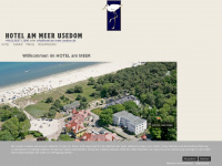 hotel-am-meer-usedom.de Webseite Vorschau